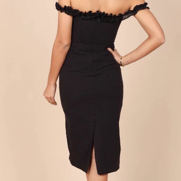 NWT PETAL & PUP FLOREZ DRESS IN BLACK - Picture 4 of 6